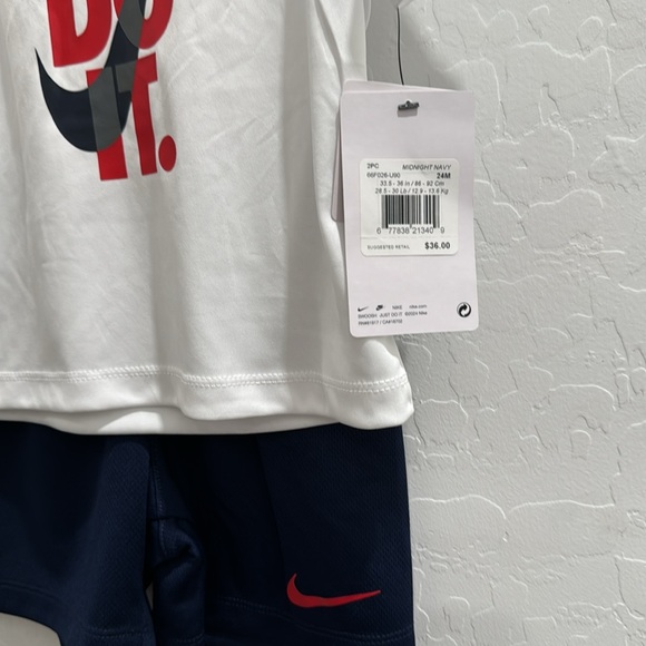 NWT Nike Just do it 2 pc set - Picture 3 of 5